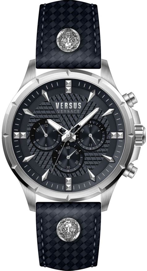 Versus by Versace Men's Chrono Lion Modern Round Black 